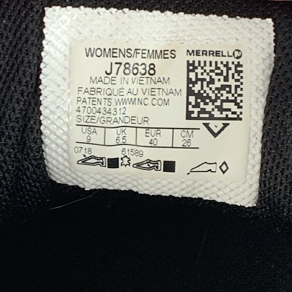 MERRELL WOMENS Size 9 YOKOTA 2 COMFORTABLE DURABLE HIKING SHOE BRINDLE J78638 - Picture 6 of 8